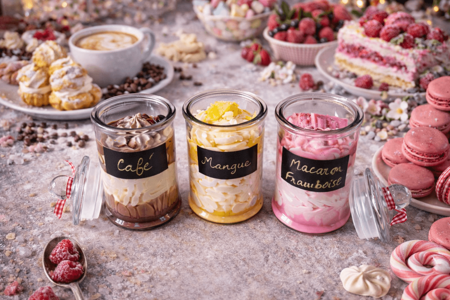 Collection Délice Chantilly CaroCandle